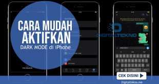 Cara Aktifkan Dark Mode Whatsapp iPhone