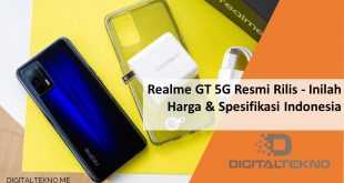 Realme GT 5G Resmi Rilis - Inilah Harga & Spesifikasinya