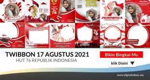 Twibbon 17 Agustus 2021 dapatkan disini