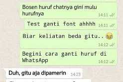 Wajib Tau! Cara Mudah Mengubah Tulisan di WhatsApp Menjadi Keren