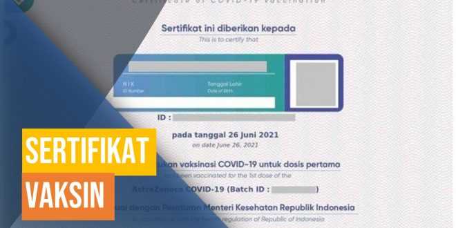 Cara Download Sertifikat Vaksin