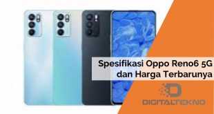 Spesifikasi Oppo Reno6 5G dan Harga Terbarunya