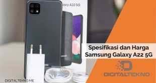 Spesifikasi Samsung Galaxy A22 5G dan Harganya