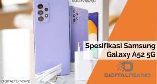 Spesifikasi Samsung Galaxy A52 5G Lengkap 2021