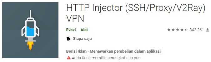 HTTP Injector Aplikasi Internet Gratis