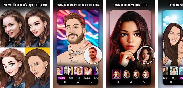 Aplikasi Edit Foto Kartun toonapp 1