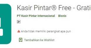 Aplikasi kasir Android Favorit