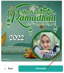 Cara Memasang Foto di Twibbon di Handphone Download